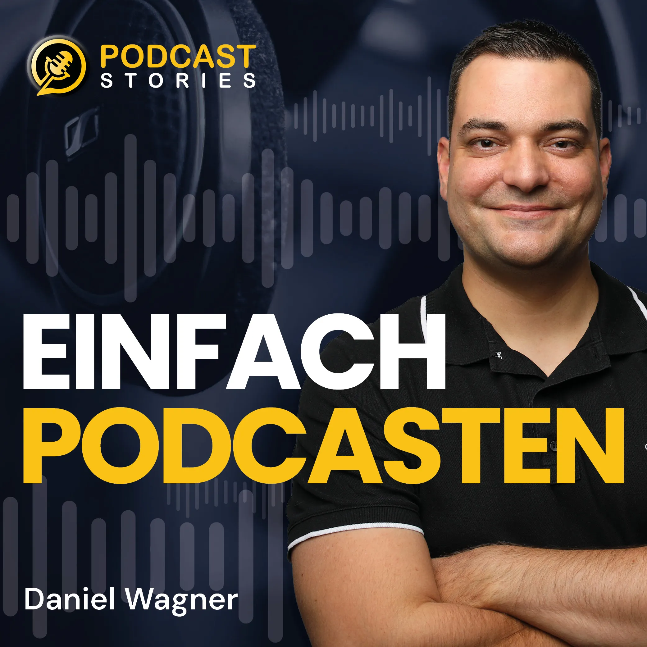 Thumnail mit der Headline "Einfach Podcasten"